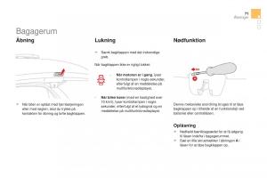 Citroen-DS3-Bilens-instruktionsbog page 73 min