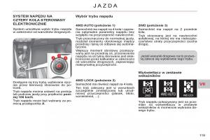 Citroen-C-Crosser-instrukcja-obslugi page 121 min