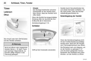 Opel-Agila-B-Handbuch page 22 min