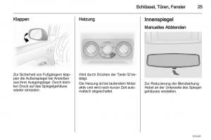 Opel-Agila-B-Handbuch page 25 min