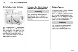 Opel-Agila-B-Handbuch page 34 min