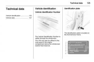 Opel-Agila-B-owners-manual page 125 min