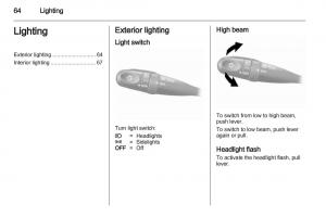 Opel-Agila-B-owners-manual page 64 min