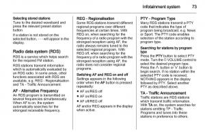 Opel-Agila-B-owners-manual page 73 min