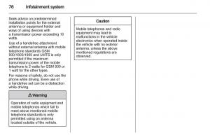 Opel-Agila-B-owners-manual page 76 min