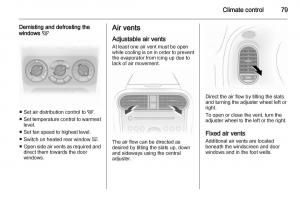 Opel-Agila-B-owners-manual page 79 min