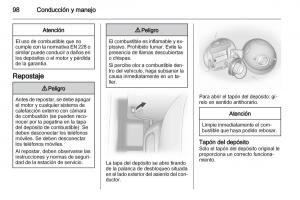 Opel-Agila-B-manual-del-propietario page 100 min