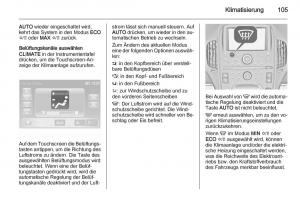 Opel-Ampera-Handbuch page 107 min