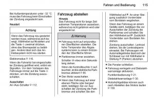 Opel-Ampera-Handbuch page 117 min