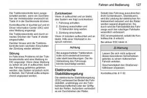 Opel-Ampera-Handbuch page 129 min