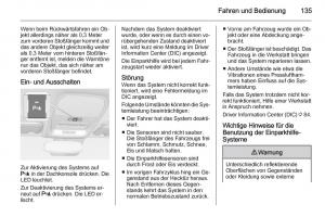 Opel-Ampera-Handbuch page 137 min