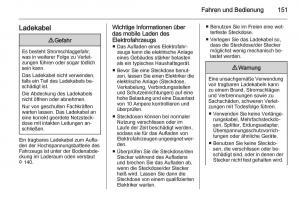 Opel-Ampera-Handbuch page 153 min