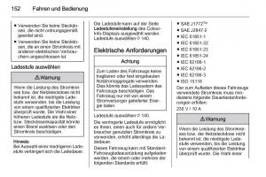 Opel-Ampera-Handbuch page 154 min