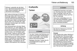 Opel-Ampera-Handbuch page 155 min