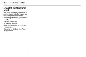 Opel-Ampera-Handbuch page 206 min