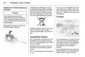 Opel-Ampera-Handbuch page 26 min