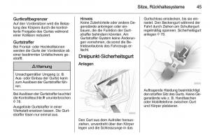 Opel-Ampera-Handbuch page 47 min