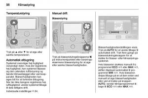 Opel-Ampera-Bilens-instruktionsbog page 100 min