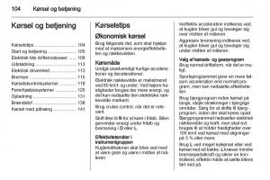 Opel-Ampera-Bilens-instruktionsbog page 106 min