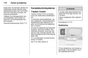 Opel-Ampera-Bilens-instruktionsbog page 120 min