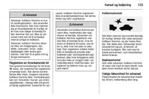 Opel-Ampera-Bilens-instruktionsbog page 125 min