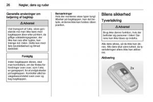 Opel-Ampera-Bilens-instruktionsbog page 28 min