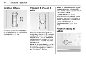 Opel-Ampera-manuale-del-proprietario page 72 min