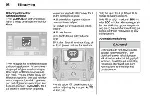 Opel-Ampera-bruksanvisningen page 100 min