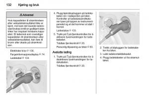 Opel-Ampera-bruksanvisningen page 134 min