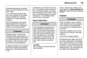 Opel-Ampera-bruksanvisningen page 137 min