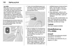 Opel-Ampera-bruksanvisningen page 140 min