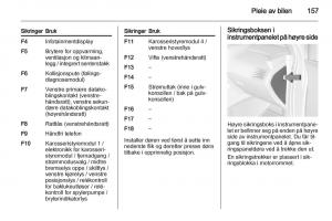 Opel-Ampera-bruksanvisningen page 159 min