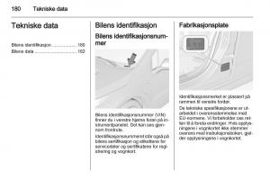 Opel-Ampera-bruksanvisningen page 182 min