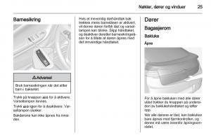 Opel-Ampera-bruksanvisningen page 27 min