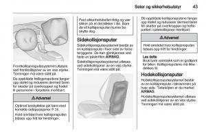 Opel-Ampera-bruksanvisningen page 45 min