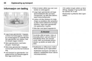 Opel-Ampera-bruksanvisningen page 60 min