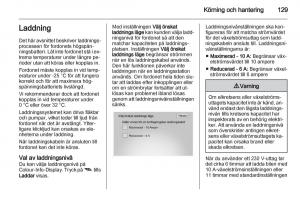 Opel-Ampera-instruktionsbok page 131 min