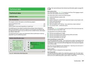 Skoda-Octavia-III-3-owners-manual page 243 min