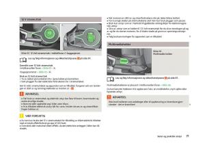 Skoda-Octavia-III-3-bruksanvisningen page 73 min