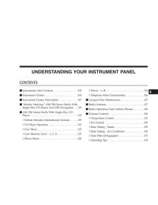 Chrysler-Crossfire-owners-manual page 103 min