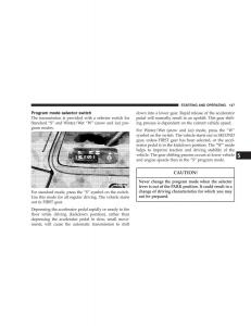 Chrysler-Crossfire-owners-manual page 147 min