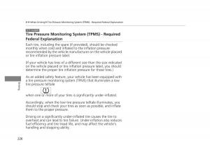 Honda-Civic-IX-9-owners-manual page 227 min