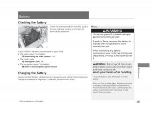 Honda-Civic-IX-9-owners-manual page 290 min