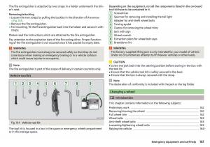 Skoda-Rapid-owners-manual page 163 min