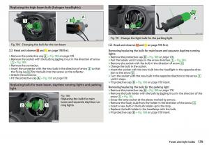 Skoda-Rapid-owners-manual page 181 min