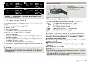 Skoda-Rapid-handleiding page 121 min