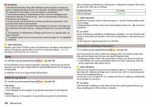 Skoda-Rapid-bruksanvisningen page 148 min