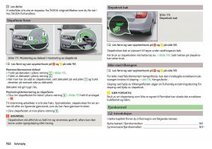 Skoda-Rapid-bruksanvisningen page 164 min