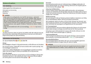 Skoda-Rapid-instruktionsbok page 100 min