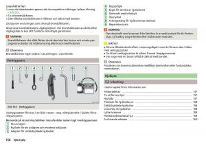 Skoda-Rapid-instruktionsbok page 158 min